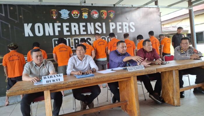 Langkah Cepat Sat Narkoba Polres Bone, Amankan 15 Pelaku Penyalahgunaan Narkoba