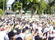 40 Ribu Peserta Meriahkan Hari Amal Bakti di Kampung Menteri Agama RI Prof Nasaruddin Umar di Bone