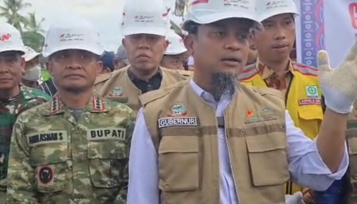 Luar Biasa! Gubernur Sulsel Perbaiki Jalan Provinsi hingga 200 Kilometer di Bone.