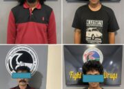 Satresnarkoba Polres Bone Amankan 7 Pelaku Narkoba, 4 Pelaku Terduga Jaringan Narkoba