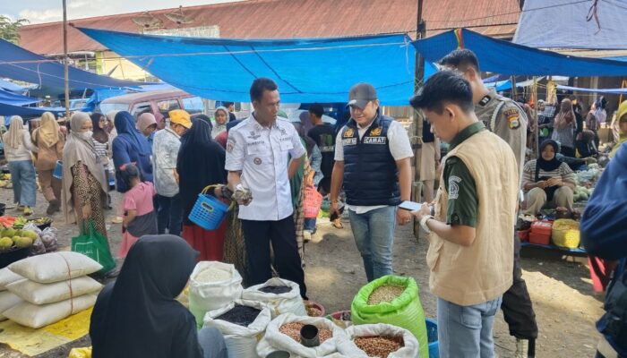 Stabilisasi Harga di Bulan Ramadan, Forkopimcam Bone Serentak Pantau Sembako