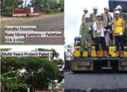 Jalan Ujung Lamuru–Palattae di Bone Hampir Tuntas, Gubernur Sulsel Sebut Proyek MYC Paket 5 Tembus 95 Persen