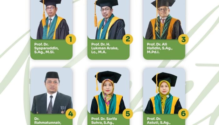 Enam Calon Rektor IAIN Bone 2026-2030 Lolos Pertimbangan Senat, Segera Diusulkan ke Menteri Agama