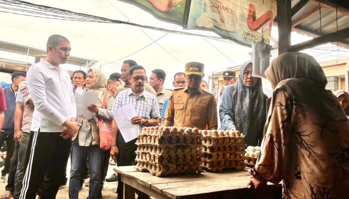 Bupati Bone Sidak Pasar Bajoe, Perintahkan Pemantauan Harga hingga ke Desa