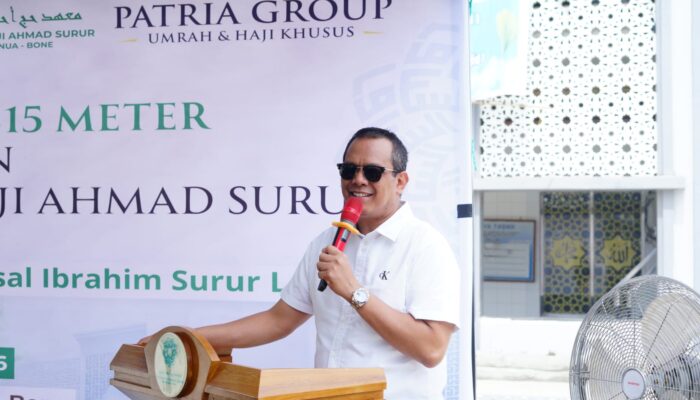 Bangun Jalan Beton 315 Meter di Bone, H. Faisal Ibrahim Surur: Tidak Ada Niat Lain, Hanya Manfaat Untuk Sesama