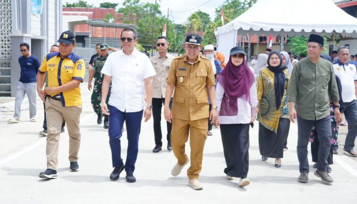 Bangun Jalan Beton dari Dana Pribadi, Wakil Bupati: Kebaikan H. Faisal Ibrahim Surur Jadi Inspirasi Warga Bone