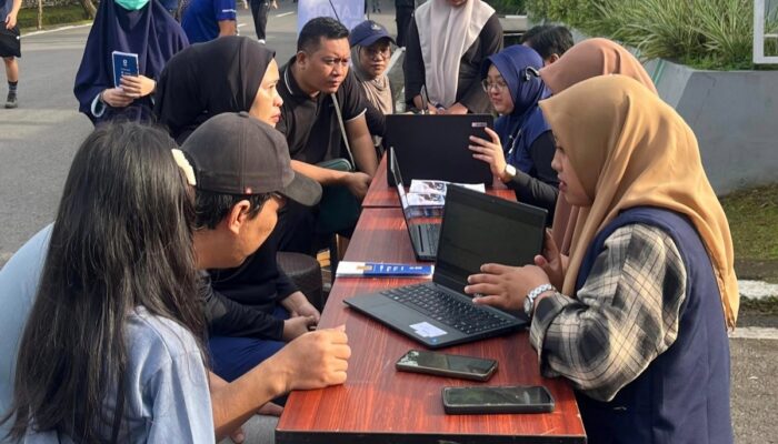 Car Free Day, KPP Pratama Maros Buka Layanan Pojok Pajak Pelaporan Sistem Coretax
