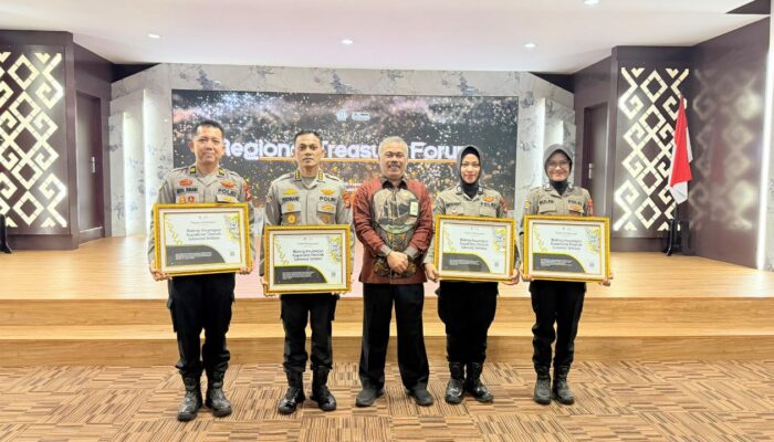 Bidkeu Polda Sulsel Sabet Empat Penghargaan dari Kementerian Keuangan