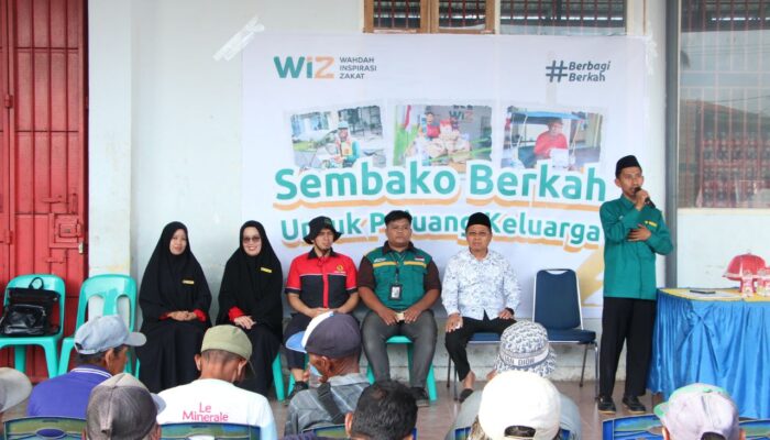 Sambut Ramadan, WIZ Bone Salurkan 300 Paket Sembako untuk Tukang Becak dan Pemulung