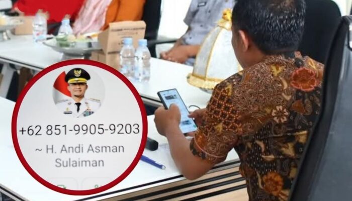 Waspada Penipu! OTK Catut Nama dan Foto Bupati Bone di WhatsApp