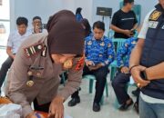 FOTO: Kapolsek Bengo Iptu Irah Teken MoU Tolak Judi