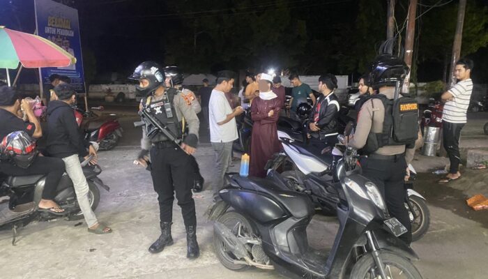 Polisi Amankan 4 Pemuda Konvoy ‘Bersenjata’ di Bone