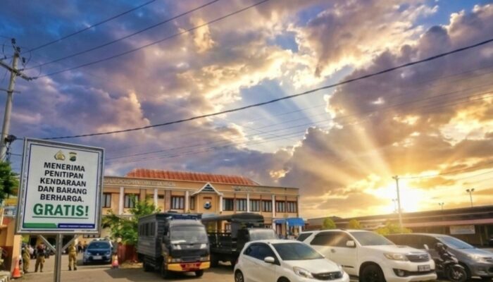 Mudik Aman, Polres Bone Buka Layanan Penitipan Kendaraan dan Barang Berharga Gratis