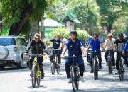 Bupati Pangkep Pimpin ASN Bersepeda ke Kantor, Program Bike to Work Mulai Digalakkan