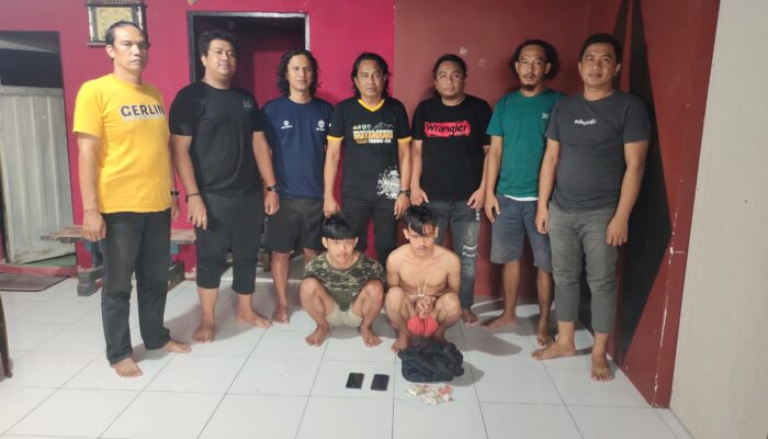 Polsek Tanete Riattang Amankan Dua Terduga Pelaku Pencurian, Dari Tabung Gas Hingga HP