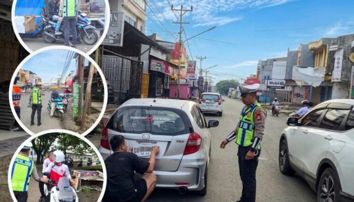 Kearifan Lokal, Polantas Polres Bone MappatabE: Humanis Tegur Pengendara Melanggar