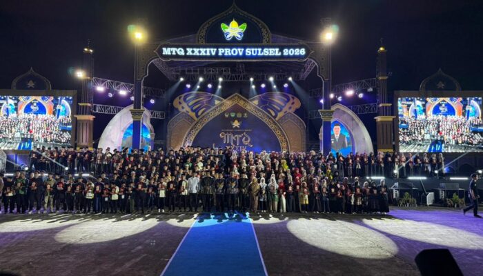 Pangkep Peringkat Enam MTQ Sulsel, Empat Wakil Melaju ke Tingkat Nasional