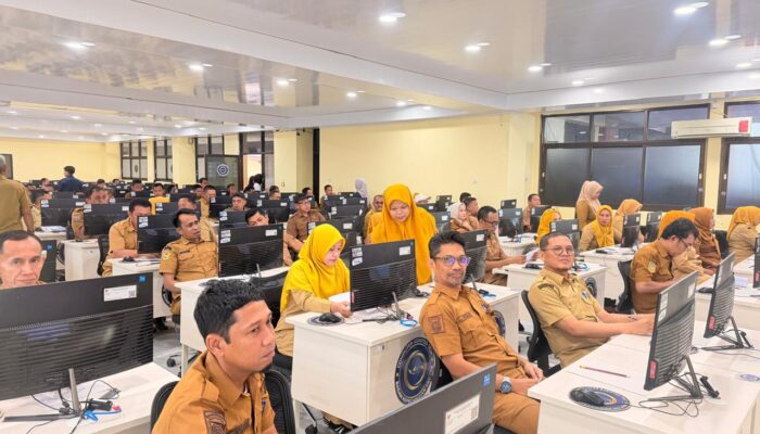 Tingkatkan Kualitas SDM, BKPSDM Bone Gelar Ujian TK I, TK II dan UPKP di Kantor Regional IV Makassar