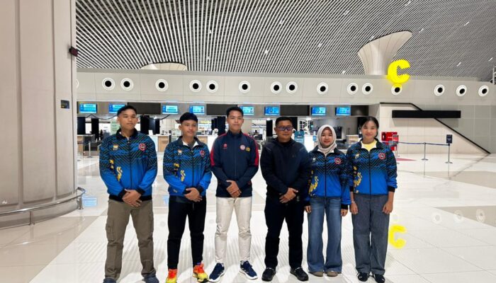 Dansat Brimob Polda Sulsel Lepas Atlet Inkanas ke Seleksi Nasional