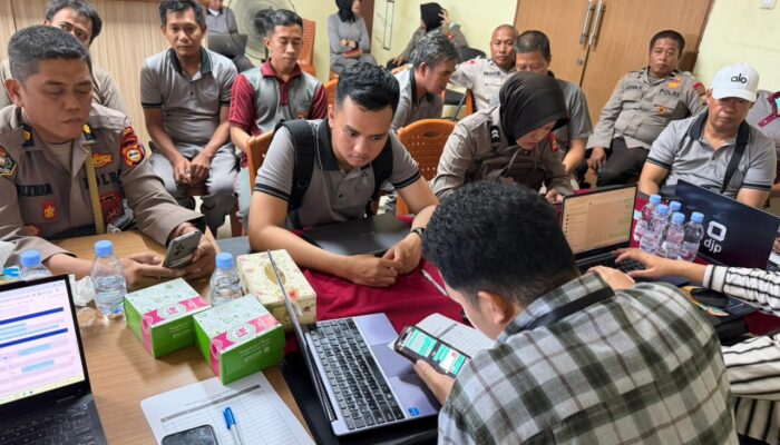 Polda Sulsel dan Kanwil DJP Sulselbartra Dampingi Personel Laporkan SPT Tahunan Lewat Coretax