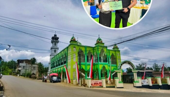 FOTO: Masjid Nurul Amin Koppe Raih Juara Fertival Pengelolaan Masjid