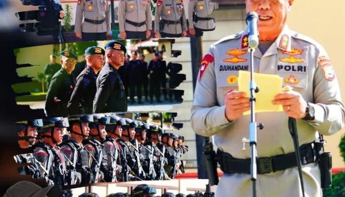 Kapolda Sulsel Lepas 34 Personel Brimob Sulsel Operasi Amole, Siap Emban Misi Negara di Papua Tengah
