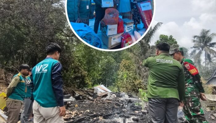 Peduli, WIZ Bone Salurkan Bantuan ke Korban Kebakaran Desa Lilina Ajangale