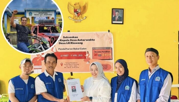 Fianda Tantang Crosser Nasional Ricky Chun di Pilkades PAW Desa Lili Riawang