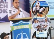 Wabup Andi Akmal Peletakan Batu Pertama Panggung Kreasi- Peresmian Studio Podcast SMAN 8 Bone