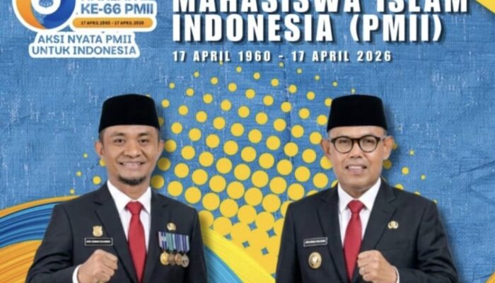 Harlah PMII ke-66 Tahun 2026, Bupati Bone: Terus Jadi Motor Intelektual dan Sosial