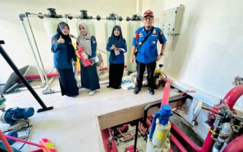 Damkar Bone Inspeksi Sarana Proteksi Kebakaran Kantor BPJS Kesehatan Watampone, Pastikan Berfungsi Secara Baik 