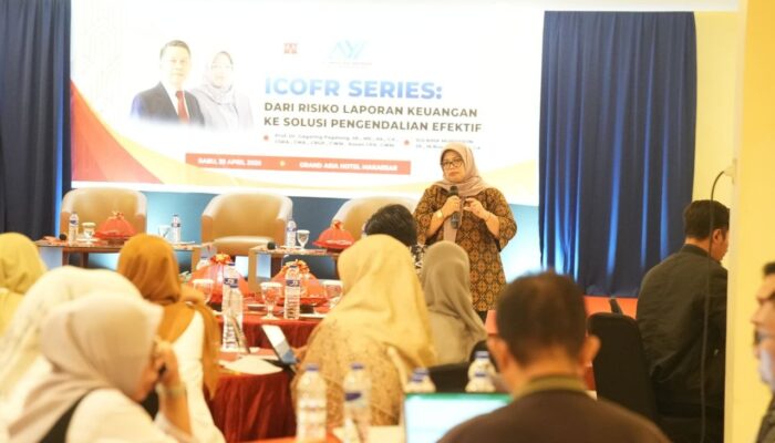 Direktur Keuangan PT Semen Tonasa Kupas Strategi Pengendalian Keuangan di ICOFR Series