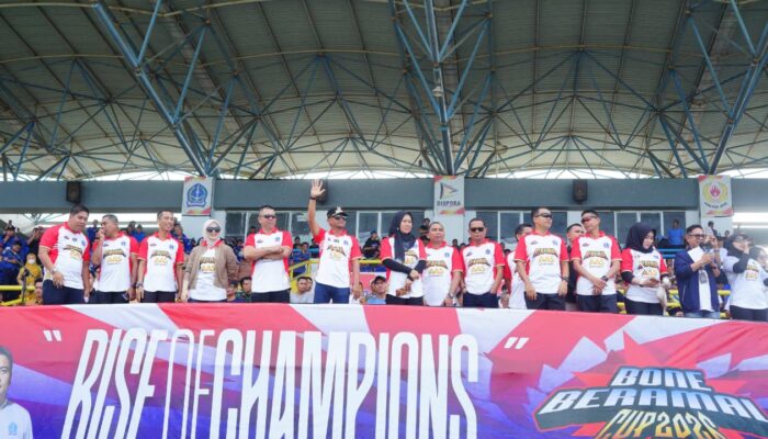Turnamen Sepak Bola Bone Beramal Cup 2026 Perebutkan Hadiah 100 Juta, Bupati Tantang Lahirnya Pemain Unggul