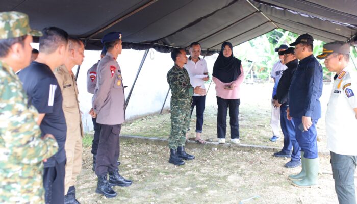 Bupati Bone Gerak Cepat Dirikan Tenda Bencana Bersama OPD dan Brimob