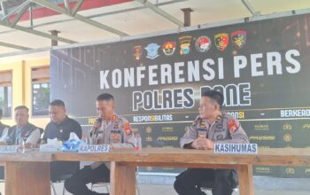 Sat Narkoba Polres Bone Ungkap 22 Kasus Narkotika, Sita 135,34 Gram Sabu