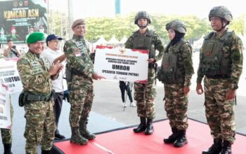 Dihadiahi Umrah Gubernur, Andi Dhiemas Jadi Terbaik Komcad ASN Sulsel, Ikuti Jejak Sang Ayah Mantan Bupati Bone Kolonel Andi Amir.