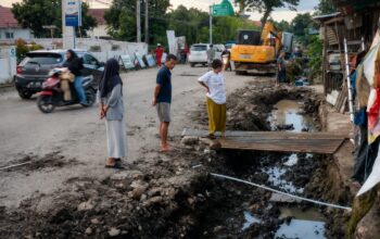 Akses Jalan Poros Ujung Lamuru-Bojo Mulai Dikerjakan, Pembangunan Talud Kini Capai Palattae
