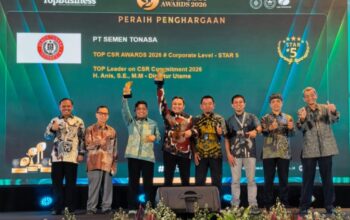 PT Semen Tonasa Borong Penghargaan Top CSR Award dan CSR Leader 2026