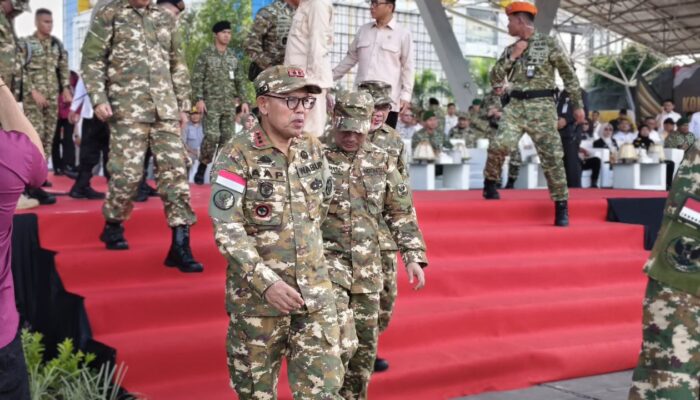 Hadiri Pengukuhan Komcad ASN Sulsel, Wabup Bone :  ASN Harus Punya Jiwa Bela Negara