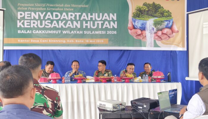 Penyadartahuan Kerusakan Hutan, Camat Ulaweng Harap Win-win Solution Penghijauan yang Bisa Berdampingan Tanaman Jagung
