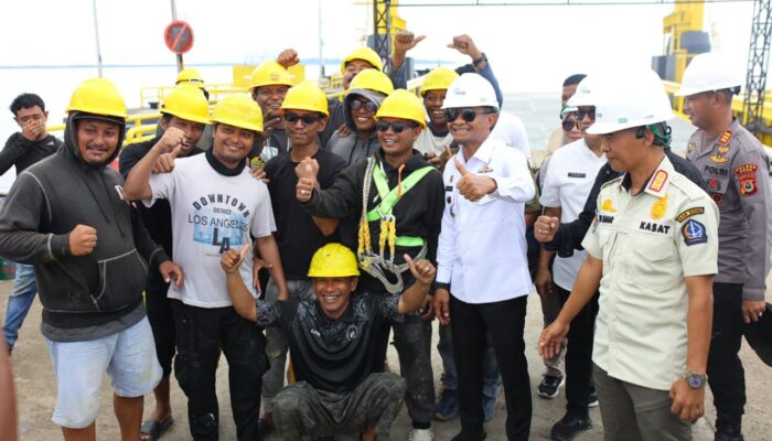 Bupati Bone Tinjau Kesiapan Dermaga Bajoe Jelang Operasional Perdana Usai Perbaikan