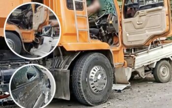 Kecelakaan Beruntun Libatkan Tiga Kendaraan di Tellu Siattinge Bone, Sopir Pick Up Luka Parah