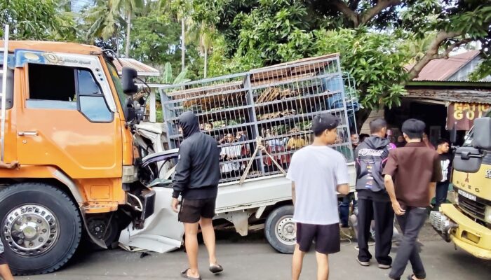 Foto: Penampakan Lakalantas di Desa Sijelling Bone