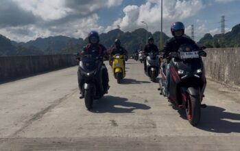 Touring Sinergitas BI Sulsel, OJK dan Brimob, Nikmati Panorama Rammang-Rammang Hingga Kuliner Pangkep