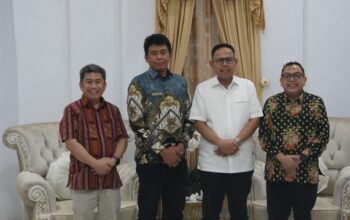 Kakanwil DJP Sulselbartra dan Pemkab Bone Bahas Skema Participating Interest SDA