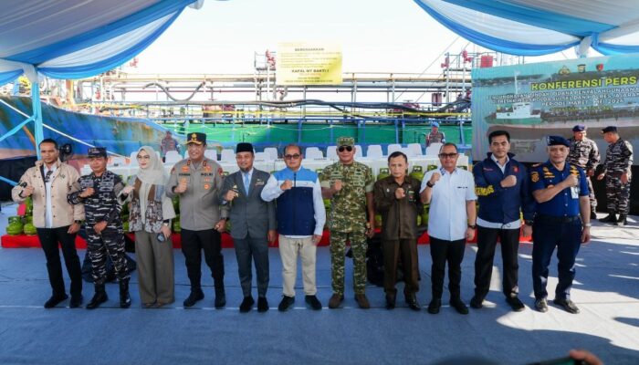 Ratusan Ribu Liter Solar dan Ribuan Tabung LPG Diamankan, Gubernur Sulsel Apresiasi Polda dan TNI
