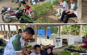 Potret Kesederhanaan Bupati Bone, Duduk Makan ‘Benno’ di Pasar,  Sambil Dengarkan Keluhan Masyarakat