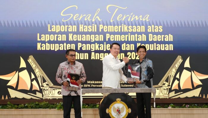 Hebat! Pangkep Pertahankan Opini WTP, Torehkan Prestasi 15 Kali Pengelolaan Keuangan Terbaik