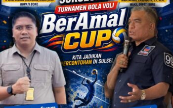 Bone Bersiap Jadi Pusat Voli Sulsel Lewat Turnamen Bergengsi BerAmal Cup