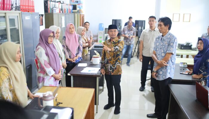 Bupati Bone Tegas Saat Sidak UKPBJ : Percepat Lelang Demi Pertumbuhan Ekonomi,  Jangan Terkontaminasi Kontraktor